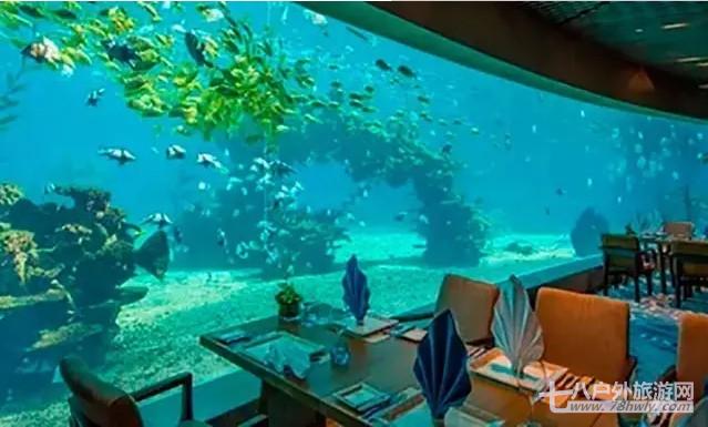 三亚海棠湾天房洲际度假酒店国内首家海洋餐厅